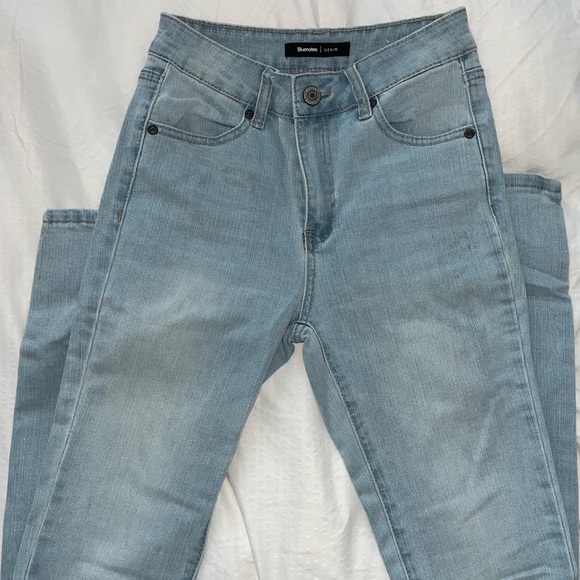 Light Blue Skinny Jeans - Picture 1 of 2